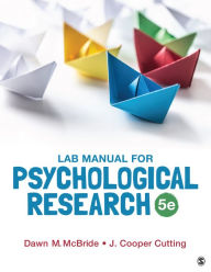 Title: Lab Manual for Psychological Research, Author: Dawn M. McBride