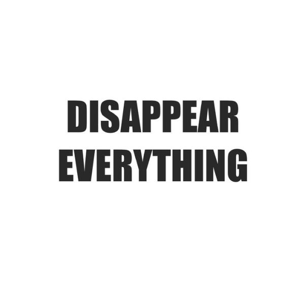 Disappear Everything