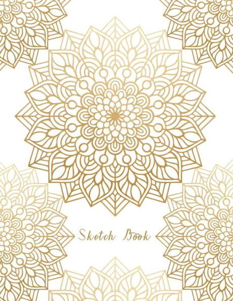 Sketch Book: Mandala Design Sketchbook 8.5x11 140 pages Sketchbook for Drawing, Doodling Unlined Notebook Sketching, Drawing