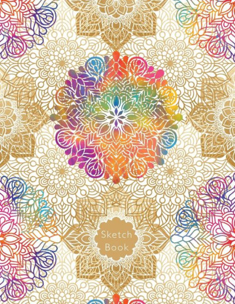 Sketch Book: Mandala Design Sketchbook 8.5x11 140 pages Sketchbook for Drawing, Doodling Unlined Notebook Sketching, Drawing