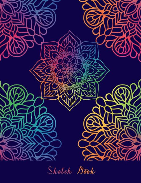 Sketch Book: Mandala Design Sketchbook 8.5x11 140 pages Sketchbook for Drawing, Doodling Unlined Notebook Sketching, Drawing