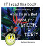 If I Read This Book When I'm In A Ban Mood, And I Laugh, Will It Hurt? Deluxe Color