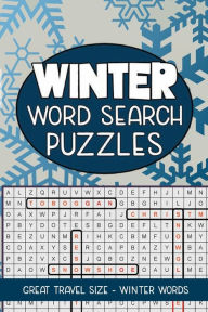 Title: Winter Word Search Puzzles: Seek and Find Word Circle Puzzle Book Seasonal Activity Book for Kids and Adults, Author: Puzzle Peace