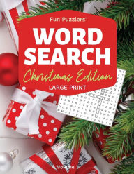 Title: Word Search: Christmas Edition Volume 1 (Large Print):8.5