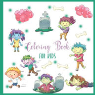 Title: Coloring Book - for Kids: Coloring Book for Boys, Girls . Great Gift Idea for Children Ages 6-8 . Little Zombies, Author: kr Publishing