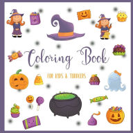 Title: Coloring Book - for Kids & Toddlers: Preschool Coloring Book for Boys, Girls . Great Gift Idea for Children Ages 3-5 . Trick or Treat . Halloween, Author: kr Publishing