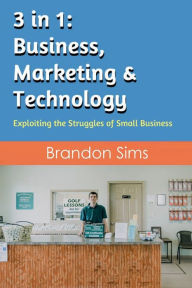 Title: 3 in 1: Business, Marketing & Technology:Exploiting the Struggles of Small Business, Author: Brandon Sims
