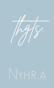 Title: Thgts., Author: Nyhr.a