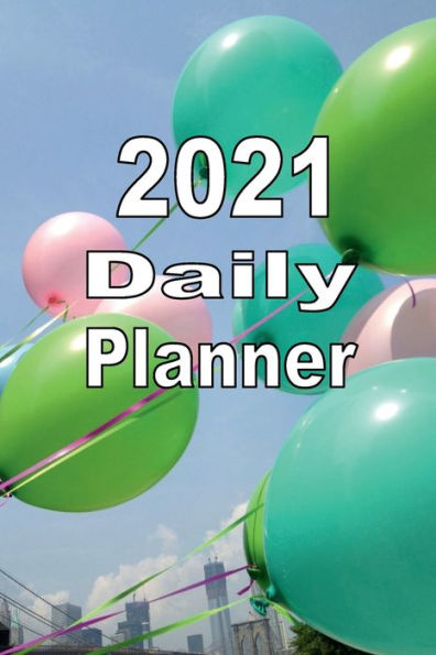 2021 Daily Planner - Balloons