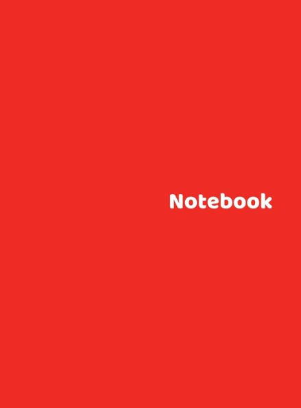 Notebook Red Design Notebook, Journal