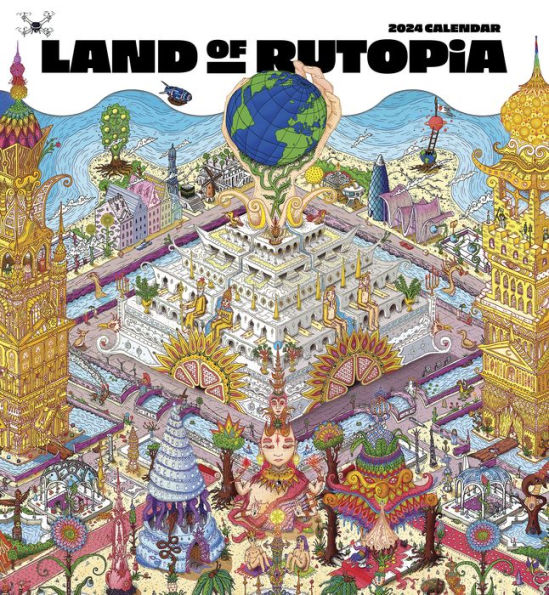 Land of Rutopia 2024 Wall Calendar