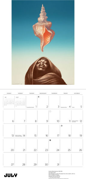 2025 African American Art Wall Calendar