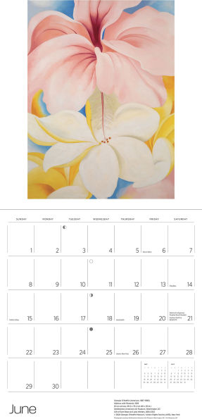 2025 Georgia O'Keeffe Wall Calendar