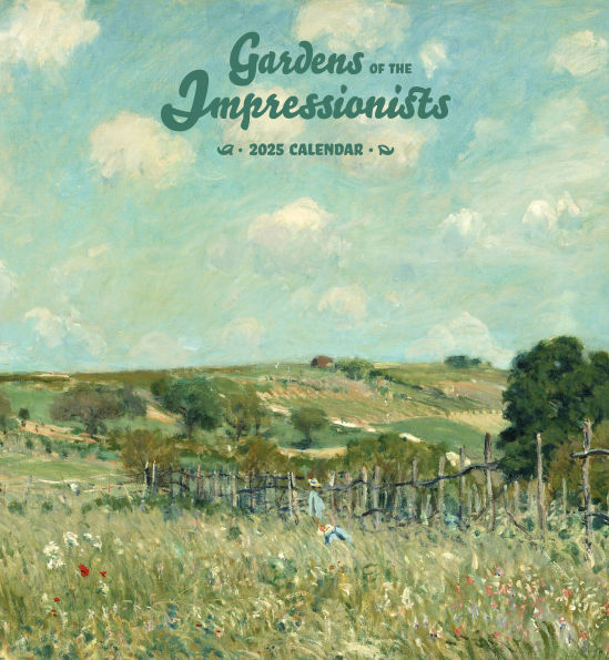 2025 Gardens of the Impressionists Wall Calendar