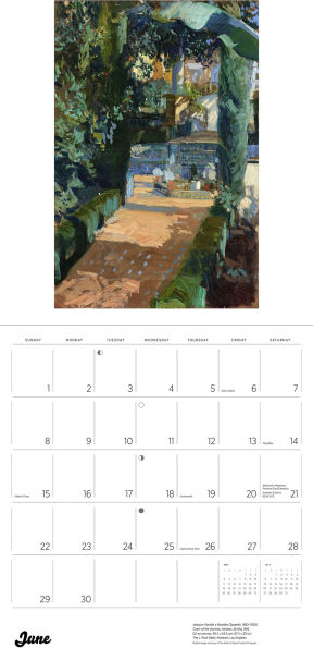 2025 Gardens of the Impressionists Wall Calendar