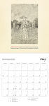 Alternative view 3 of 2025 Edward Gorey: Neglected Murderesses Mini Wall Calendar