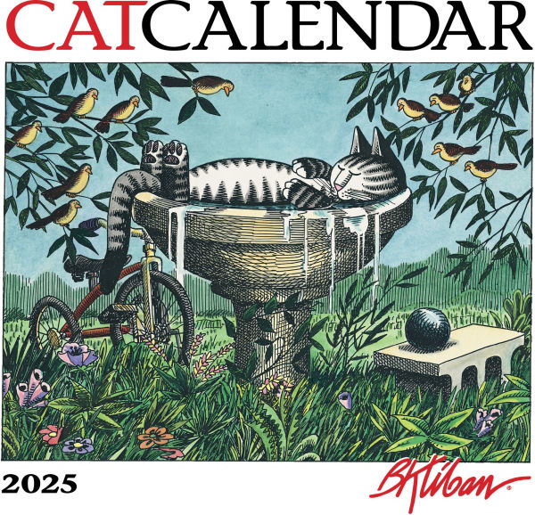 2025 B. Kliban: CatCalendar Mini Wall Calendar