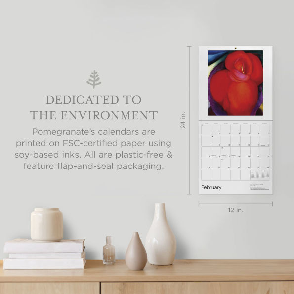 2026 Georgia O'Keeffe Wall Calendar