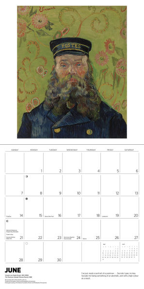 2026 Vincent Van Gogh Wall Calendar