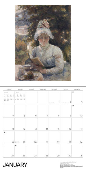 2026 Gardens of the Impressionists Wall Calendar