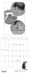 Alternative view 5 of 2026 Edward Gorey: Practical Cats Mini Wall Calendar