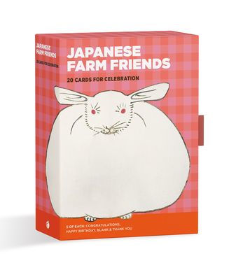 Japanese Farm Friends Celebrations Boxed Notecards