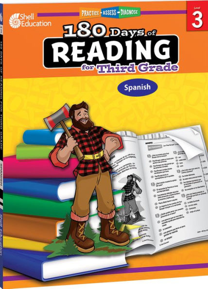 180 Days of Reading for Third Grade (Spanish): Practice, Assess, Diagnose