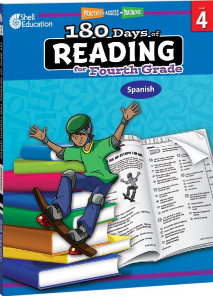 180 Days of Reading for Fourth Grade (Spanish): Practice, Assess, Diagnose