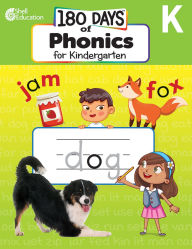 Title: 180 DaysT: Phonics for Kindergarten: Practice, Assess, Diagnose, Author: Jamey Acosta