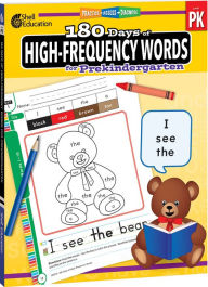 Title: 180 Days™: High-Frequency Words for Prekindergarten: Practice, Assess, Diagnose, Author: Darcy Mellinger