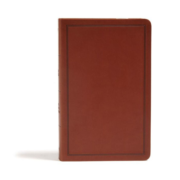 KJV Deluxe Gift Bible, Brown LeatherTouch