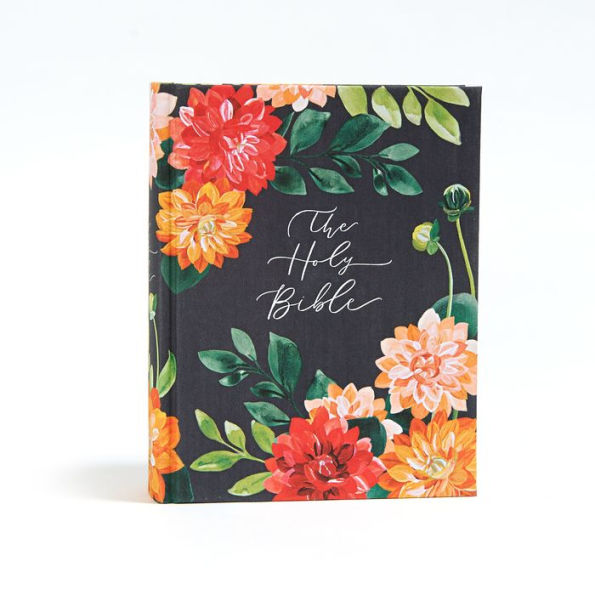 CSB Notetaking Bible, Hosanna Revival Edition, Dahlias Cloth Over Board: The Holy Bible