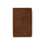 KJV Personal Size Bible, Brown LeatherTouch