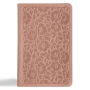 KJV Personal Size Bible, Rose Gold LeatherTouch
