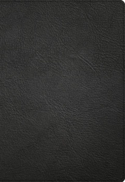 NASB Super Giant Print Reference Bible, Black Genuine Leather