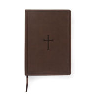 CSB Super Giant Print Reference Bible, Brown LeatherTouch, Value Edition