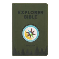Title: CSB Explorer Bible for Kids, Olive Compass LeatherTouch, Indexed, Author: CSB Bibles by Holman
