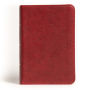 NASB Large Print Compact Reference Bible, Burgundy LeatherTouch