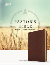 Title: CSB Pastor's Bible, Verse-by-Verse Edition, Author: CSB Bibles by Holman