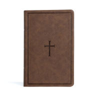 Title: CSB Large Print Personal Size Reference Bible, Brown LeatherTouch, Author: CSB Bibles by Holman