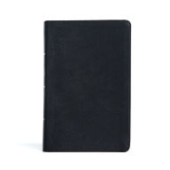 Title: CSB Large Print Personal Size Reference Bible, Black LeatherTouch, Author: CSB Bibles by Holman