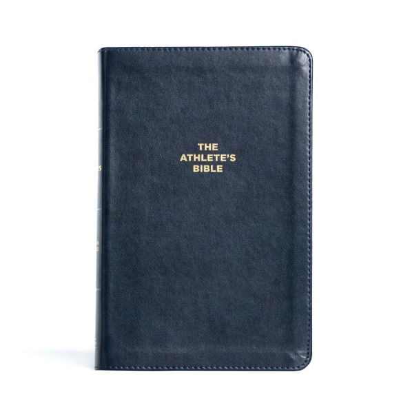 The CSB Athlete's Bible, Navy LeatherTouch: Devotional Bible for Athletes
