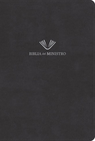 RVR 1960 Biblia del ministro, edición ampliada, negro piel fabricada