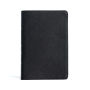 CSB Giant Print Reference Bible, Black Genuine Leather, Indexed