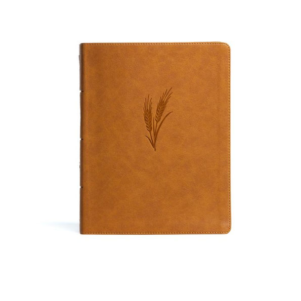 KJV Notetaking Bible, Large Print Edition, Camel LeatherTouch