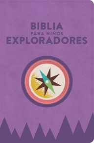 Title: RVR 1960 Biblia para niños exploradores, lavanda compás símil piel, Author: B&H Español Editorial Staff