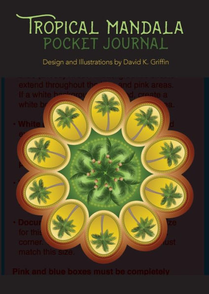 Tropical Mandala Pocket Journal