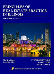 Title: Principles of Real Estate Practice in Illinois: 2nd Edition Update, Author: Stephen Mettling