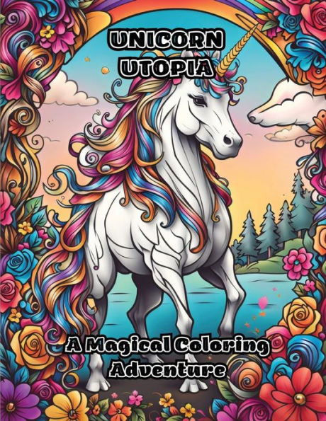 Unicorn Utopia: A Magical Coloring Adventure