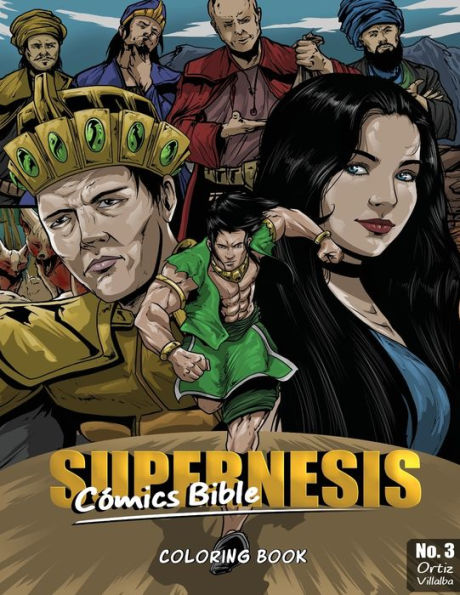 Supernesis Comics Bible No. 3: Coloring Book